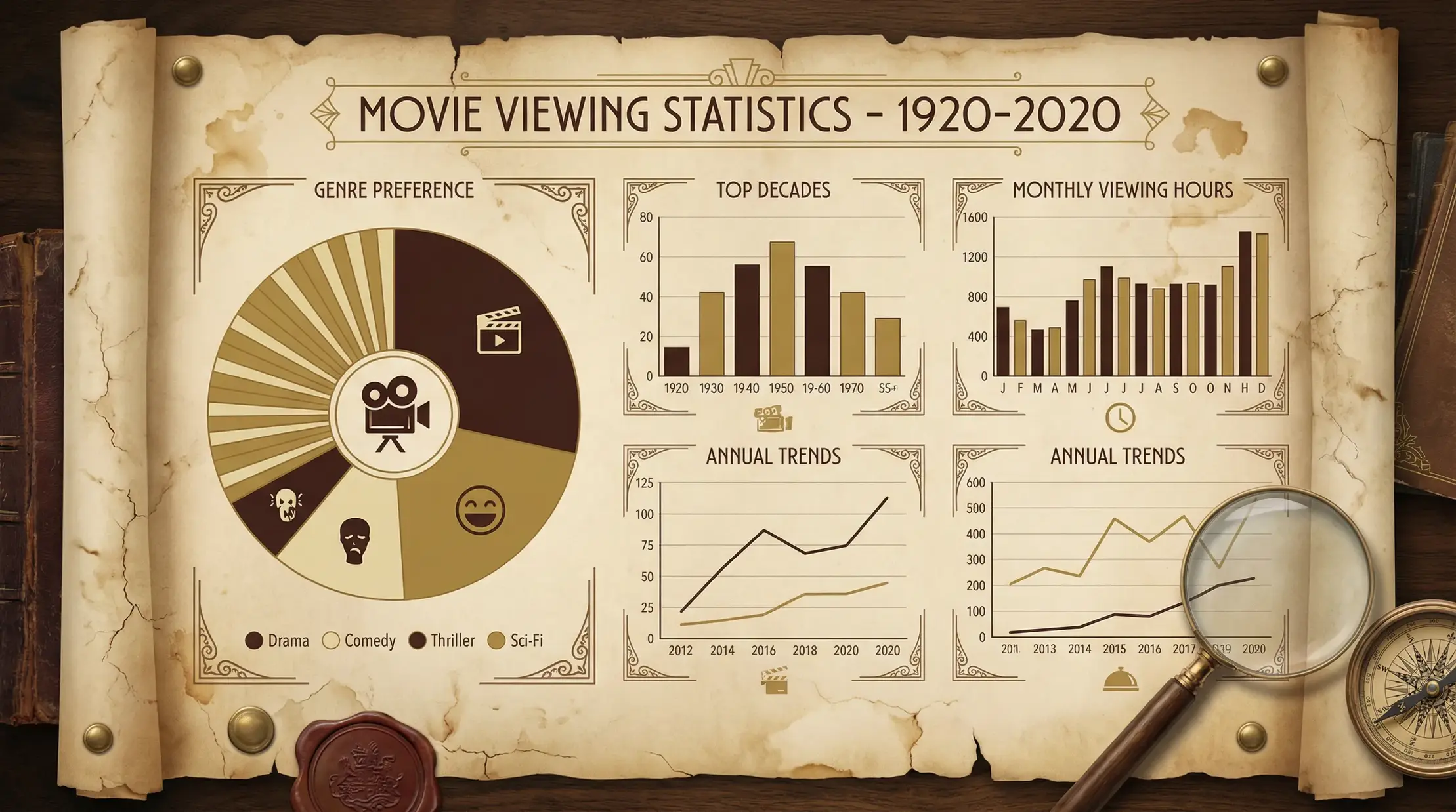 康熙情锁金殿 观影数据统计信息图表